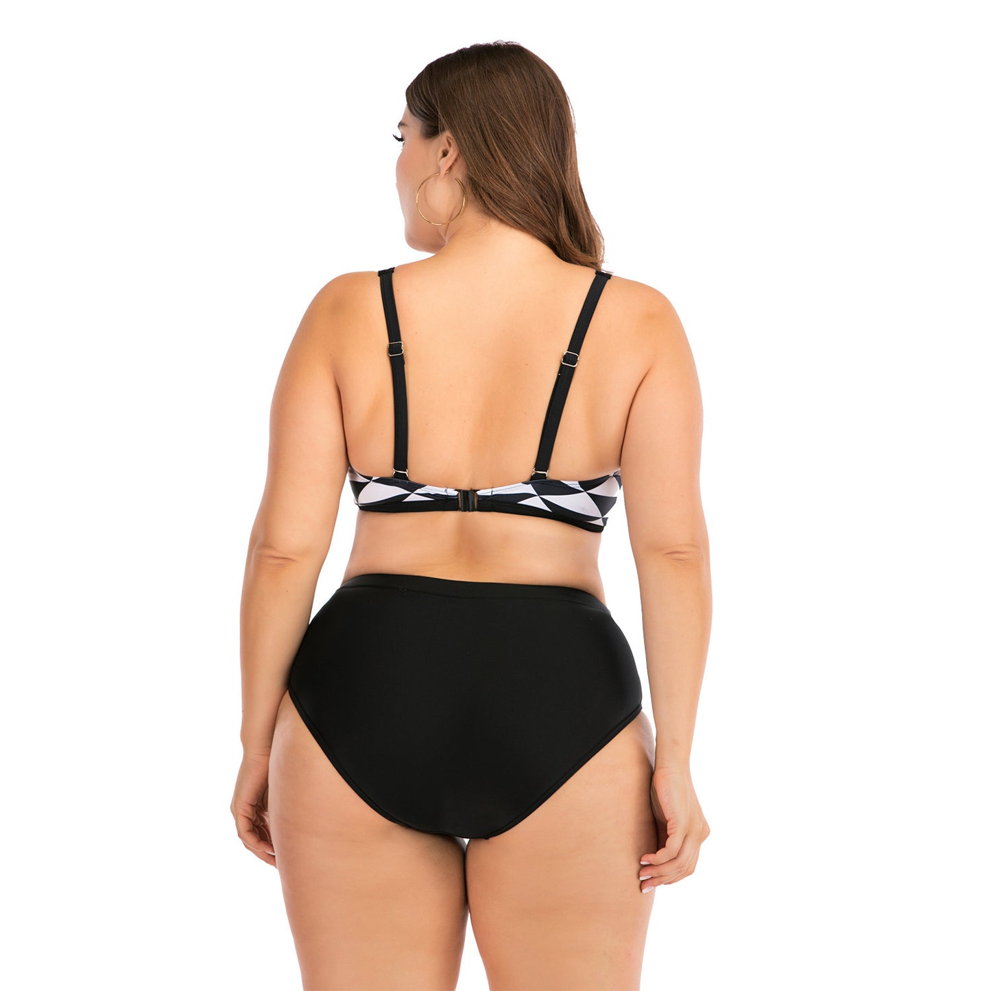 Two-Piece High Waisted Swimwear