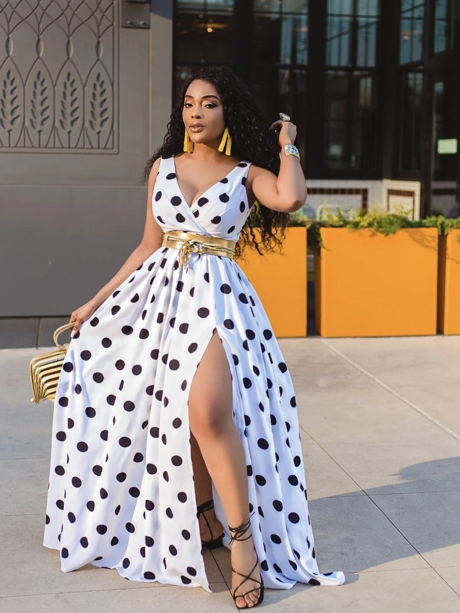Sexy Dresses Women Party Ladies Belt Plus Size Dresses