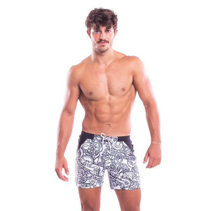 Men's Boxer Swim Shorts