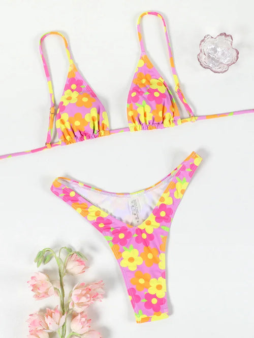 Flower Girl two piece swimsuit