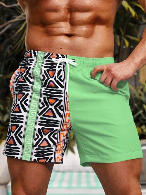 Hawaiian vacation beach shorts