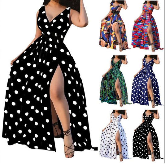 Sexy Dresses Women Party Ladies Belt Plus Size Dresses